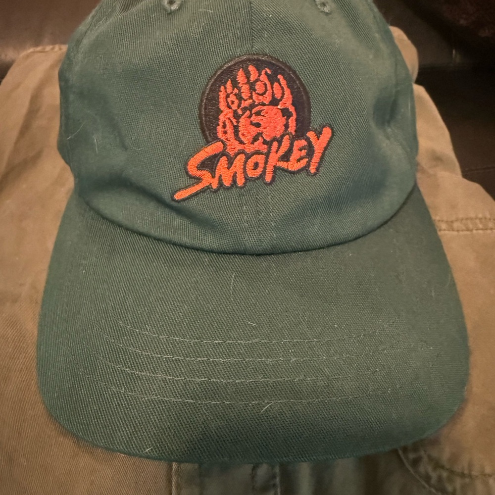 Green Smokey Bear Cap